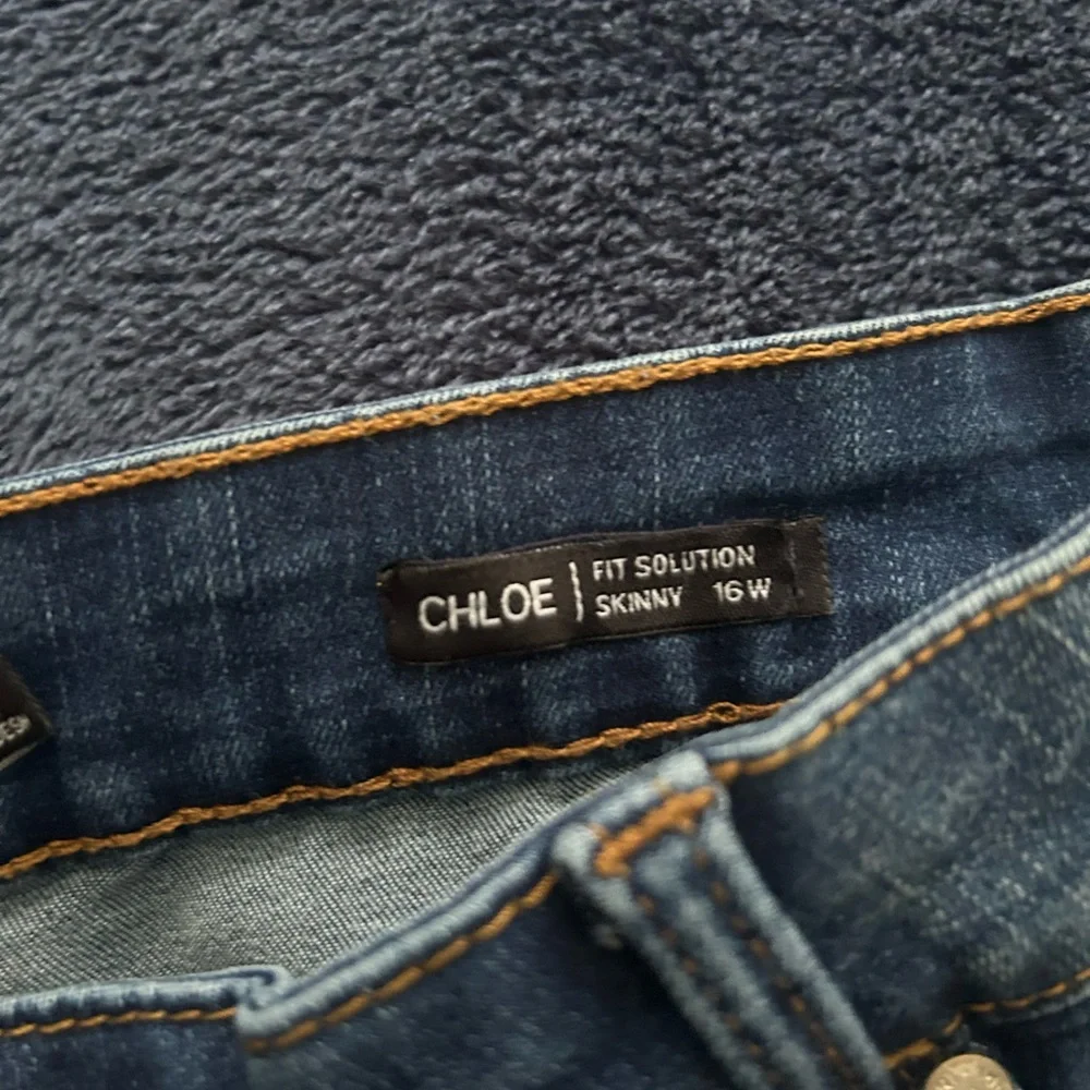 Tahari Chloe Size 16W Denim Jeans - Picture 7 of 11